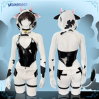 Cow Couple Cosplay Costume CP01
