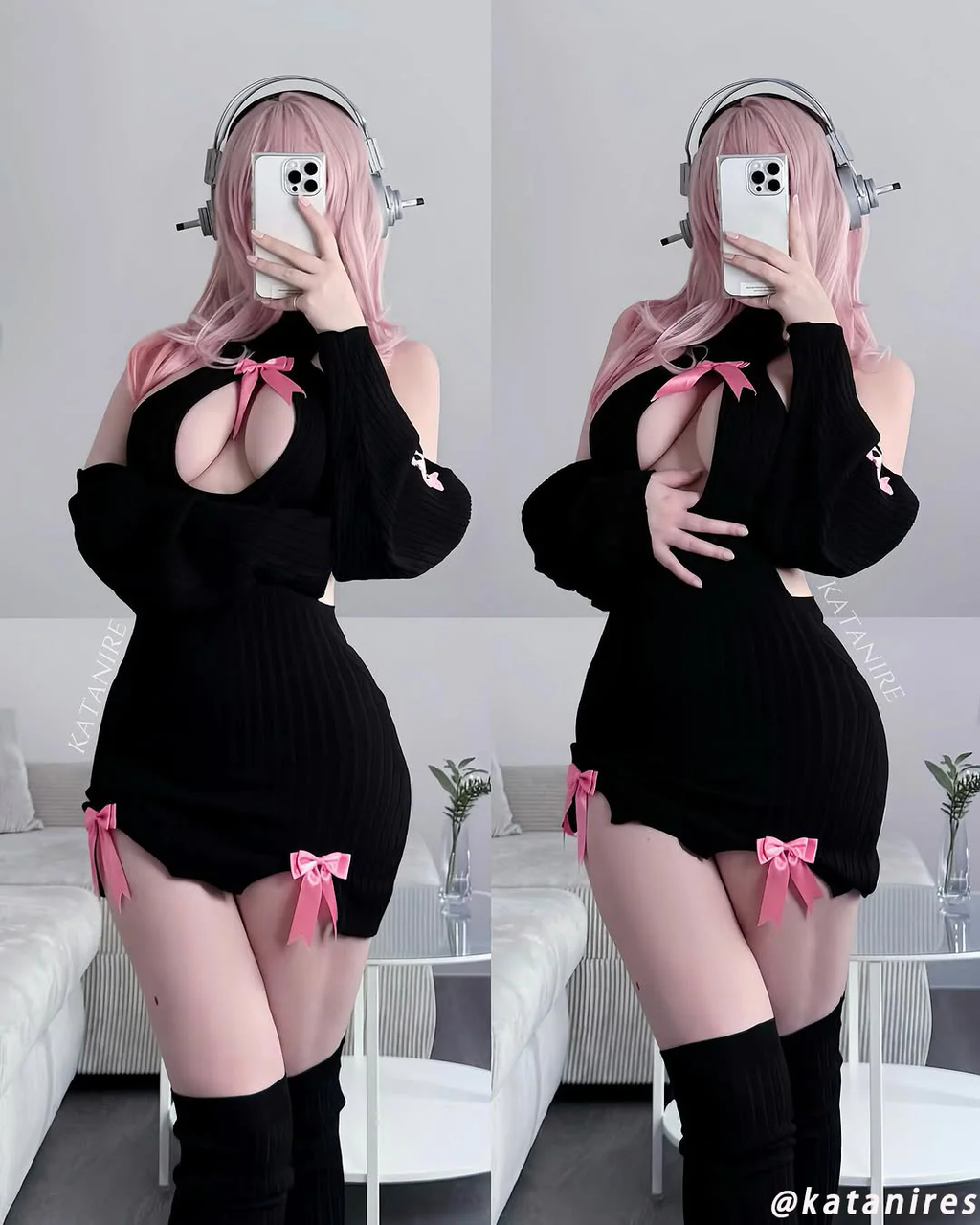 KORURACLUB-Bow Sweater KO57