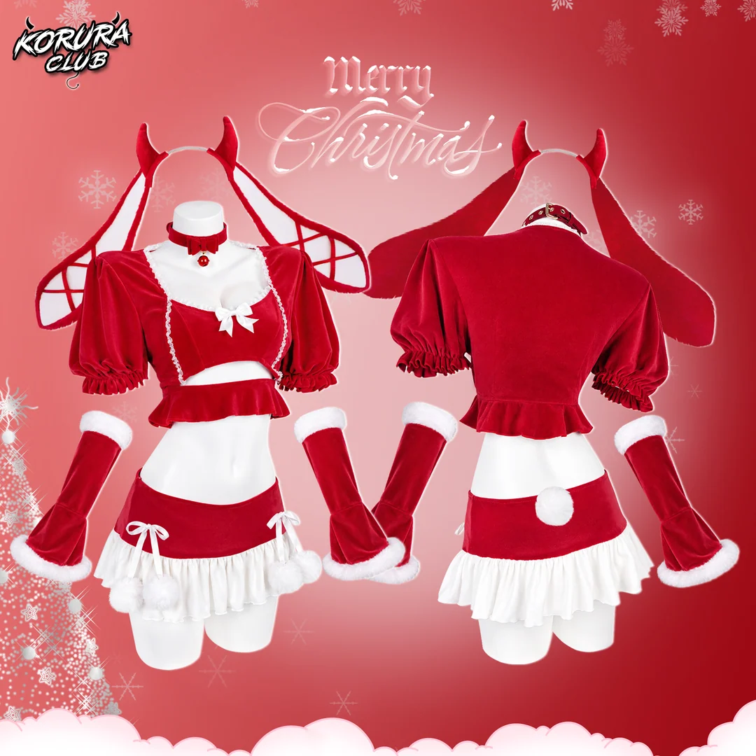 Pre-sale Christmas Bunny Costume KO175