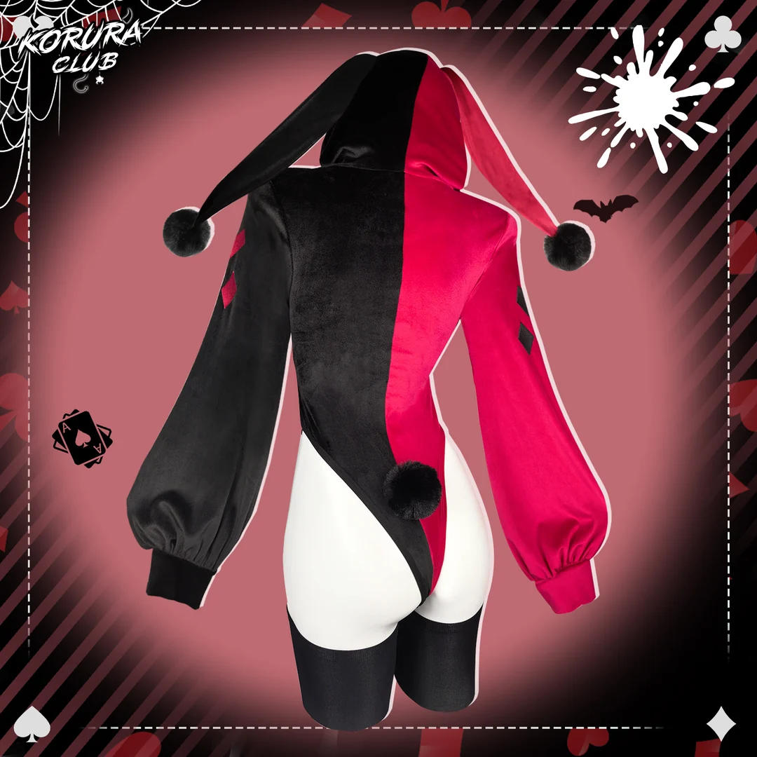 Pre-order Halloween Cosplay Clown Bunny Bodysuit KO166