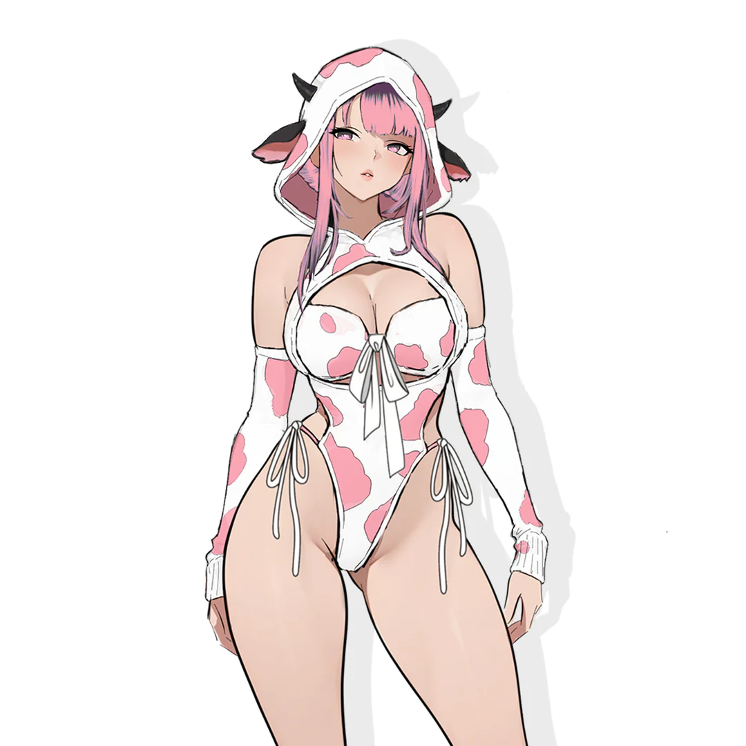 Pre-sale Cosplay Cow Costume KO151