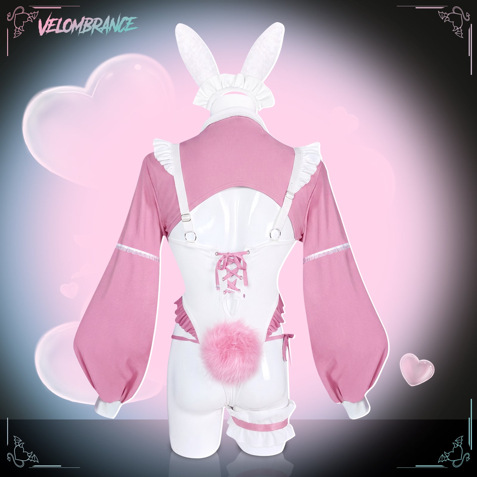 Cozy Knit Bunny  (4-Piece Set) AS48