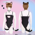 Pre-Order Shy Cat Bodysuit (4-Piece Set) AS75
