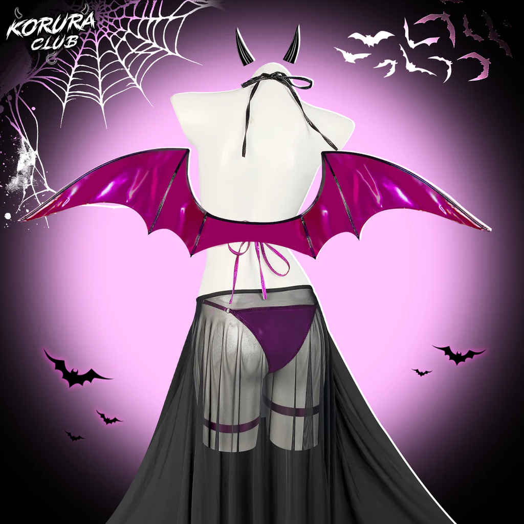 Cosplay Shadow Succubus Lingerie KO158
