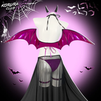 Cosplay Shadow Succubus Lingerie KO158