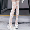 Butterfly hollow fishnet stockings HA2548