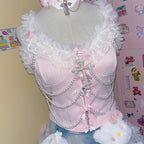 Lace Pearl Camisole HA2538