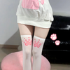 Cute White Cat Paw Stockings HA2689