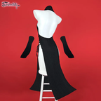 Plus Size Heart-Shaped Cheongsam KO59