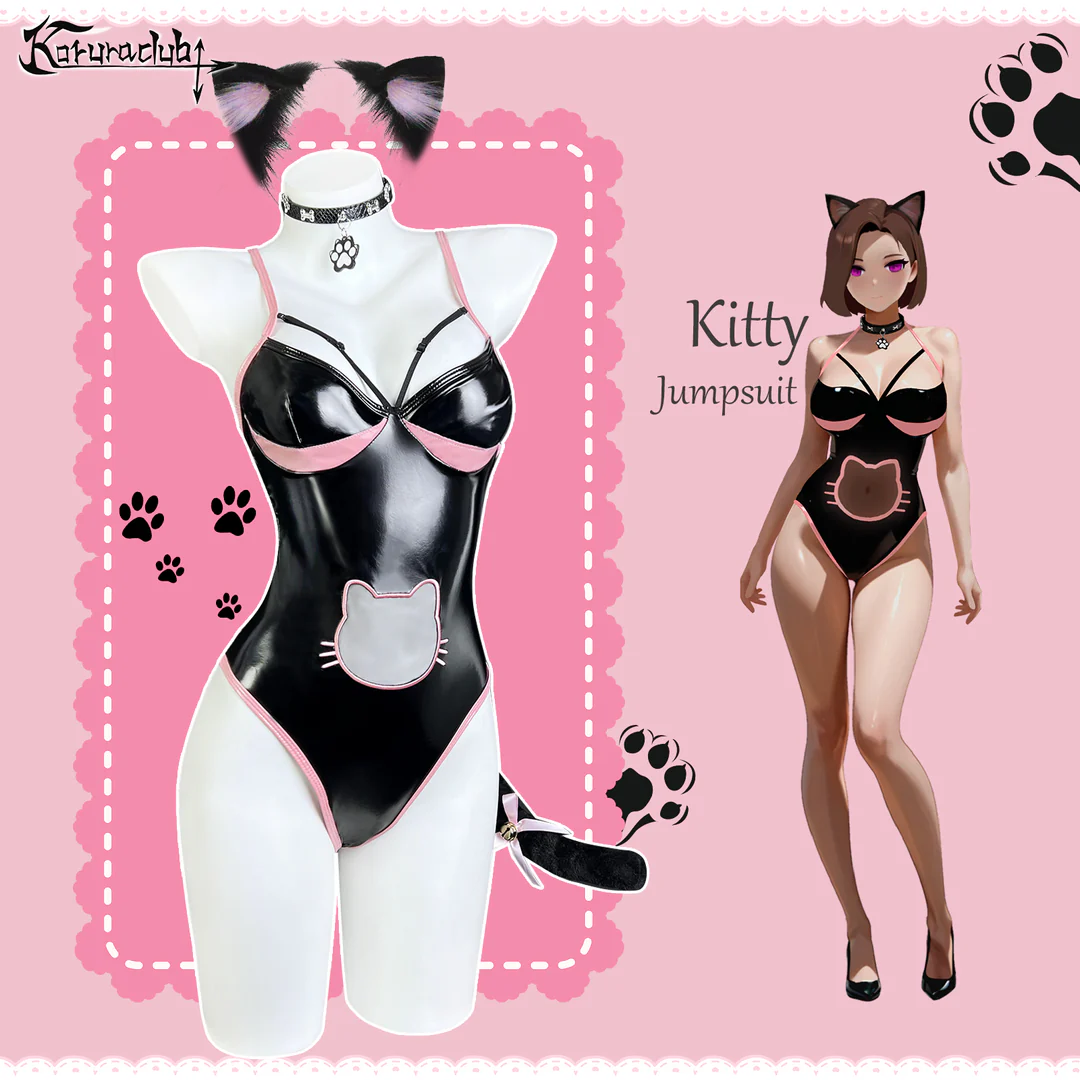 Pre-Sale Cute Cat Bodysuit Lingerie HA2913