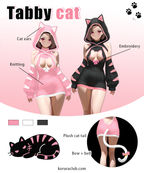 KORURACLUB-PRE-SALE Cosplay Cute Tabby Cat Costume HA2950