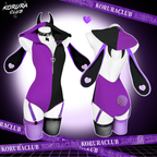 Pre-sale Heart Pattern Two-Tone Bunny KO129