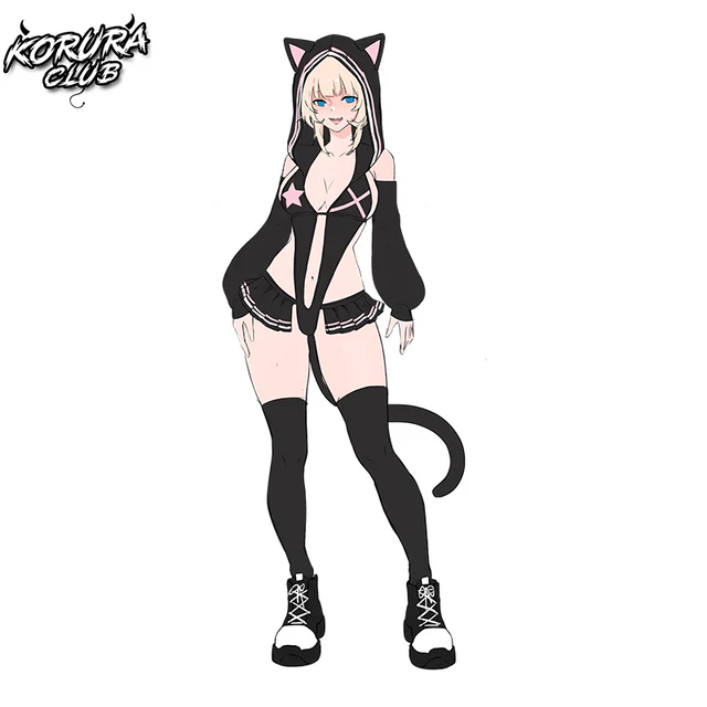 Pre-sale Star Cat Cosplay Bodysuit KO150