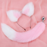 Fox Tail + cat ears set HA2768