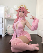 KORURACLUB- Pink Bow sweater HA2942