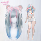 Korura Original Wig #014 Pink&Blue Mousie Princess