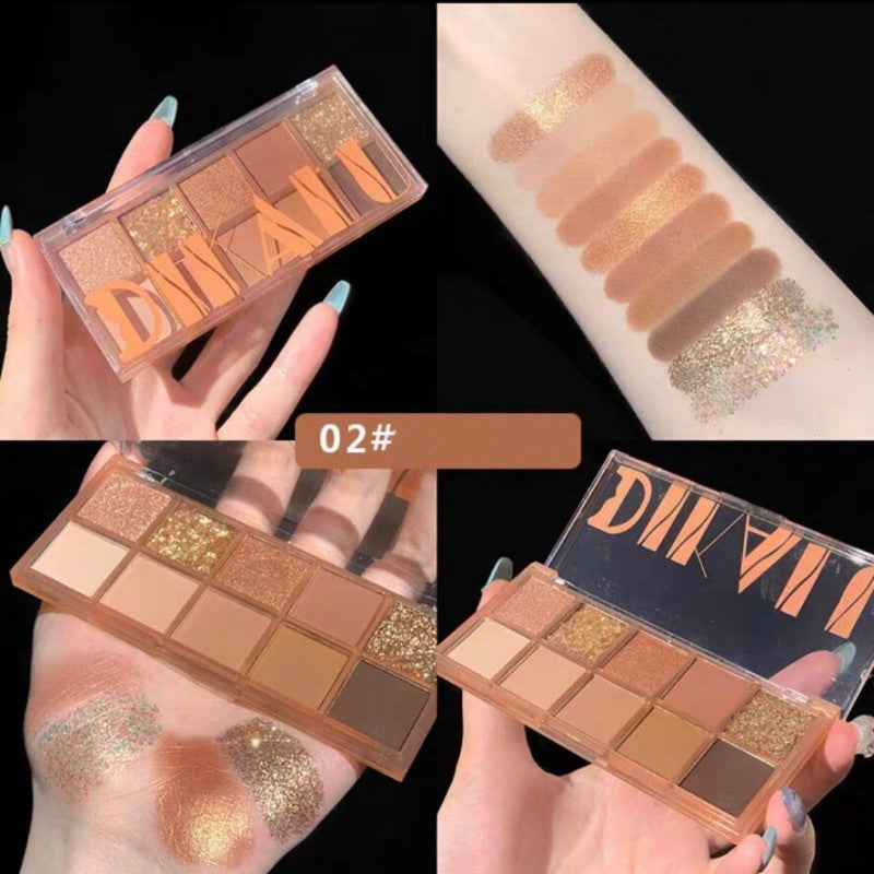 Grapefruit Honey Ten Color Eyeshadow Palette   HA1281