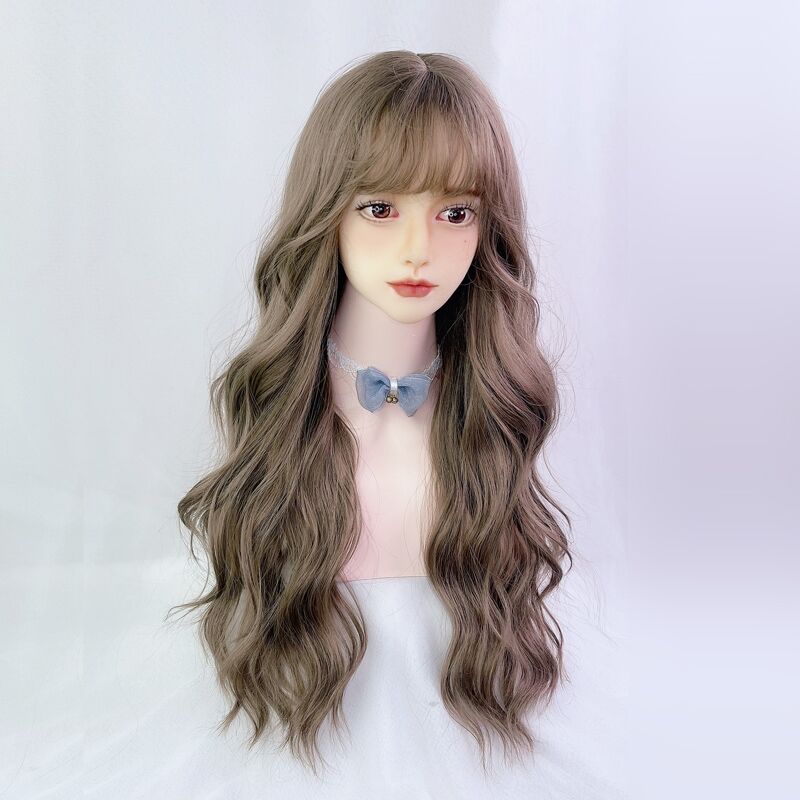 Natural Fluffy Wool Curly Wig HA0052