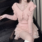 Sweet Knit Long Sleeve Top   HA1479