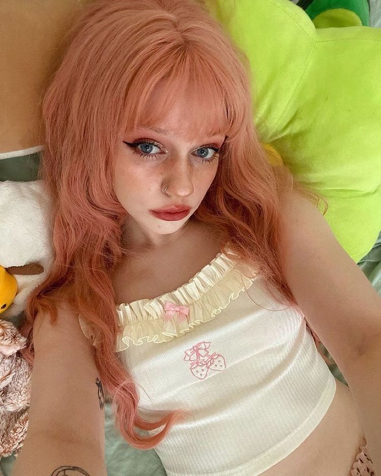 Strawberry Embroidered Camisole HA0426