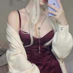 White long wig  HA0048
