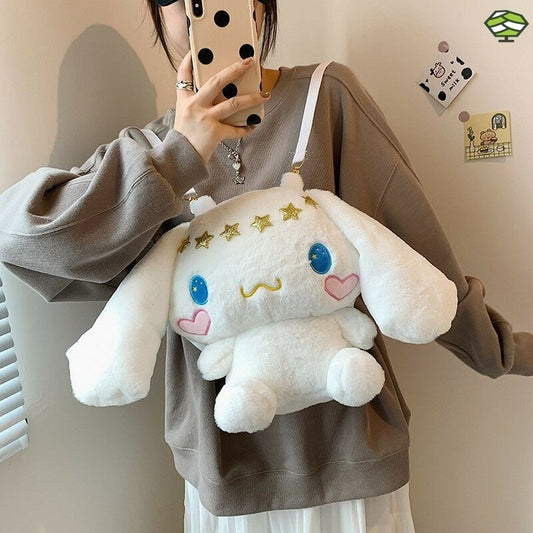 Plush cartoon backpack   HA1494