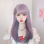 Unicorn Purple Gradient Lolita Wig   HA1137