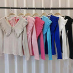 Sweet Knit Long Sleeve Top   HA1479