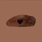 Plush beret   HA1385