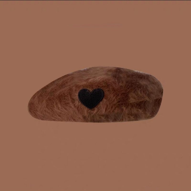 Plush beret   HA1385