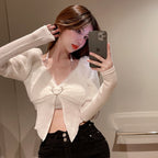 Sweet and Spicy Knitted Base Layer Top   HA1489