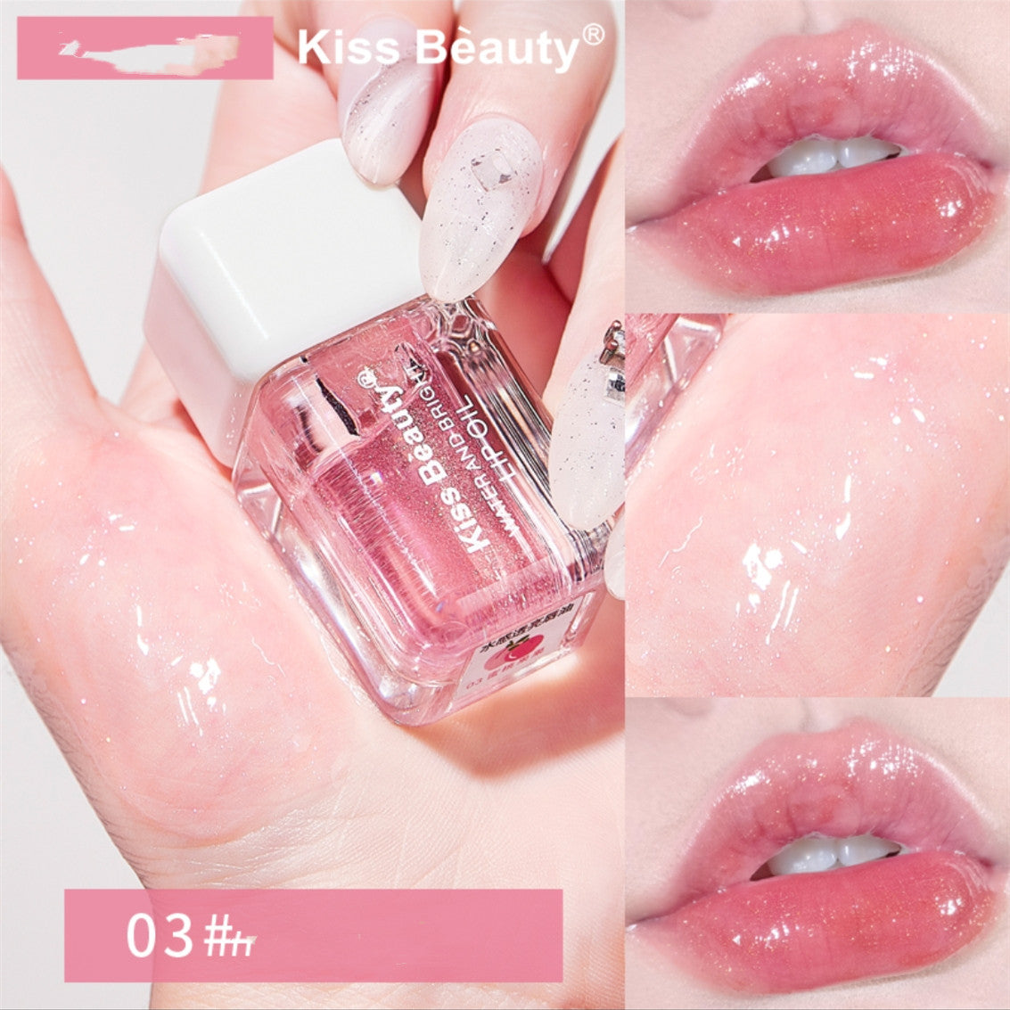 Transparent lip gloss glass lip   HA0290