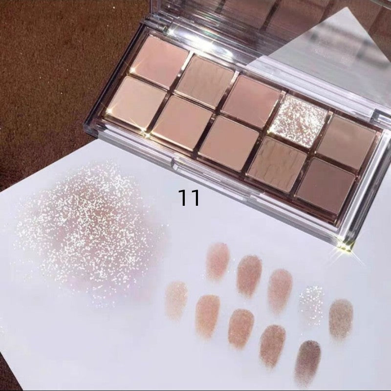 Grapefruit Honey Ten Color Eyeshadow Palette   HA1281