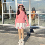 Sweet Bowknot Mesh Skirt  HA1408