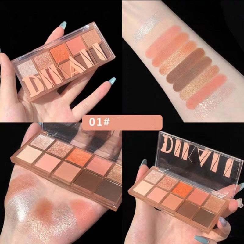 Grapefruit Honey Ten Color Eyeshadow Palette   HA1281