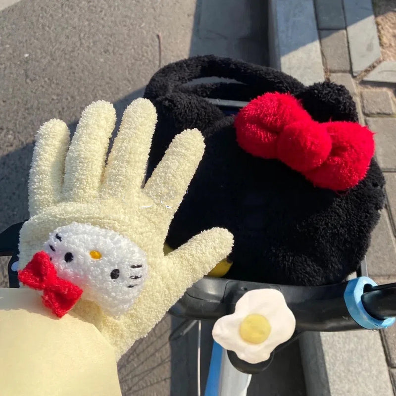 Thermal Mink Gloves   HA1161