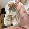 Pink Canvas Hellokitty Shoes  HA1175