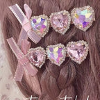 rhinestone bow headdress hairpin  HA1474