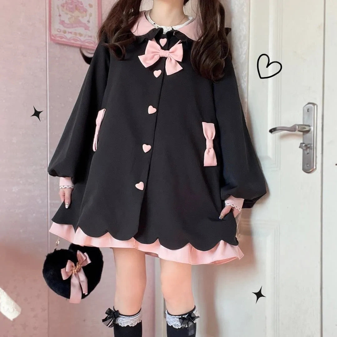 Sweet Love Doll Collar Outer Dress   HA1156