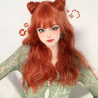 Wool curly long curly hair wig HA1278