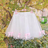 Sweet Bowknot Mesh Skirt  HA1408