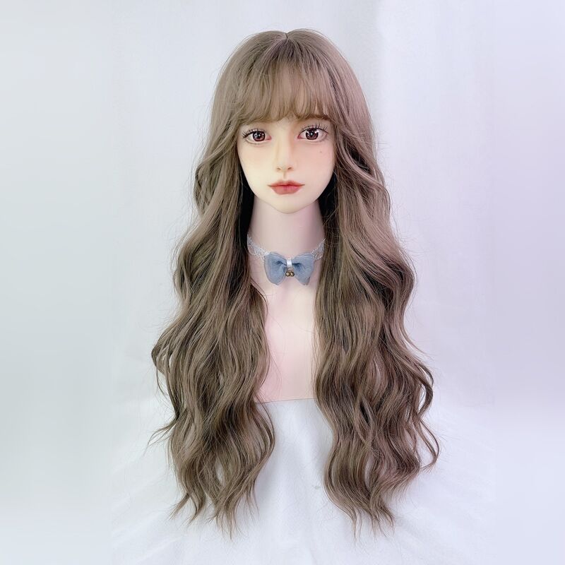 Natural Fluffy Wool Curly Wig HA0052