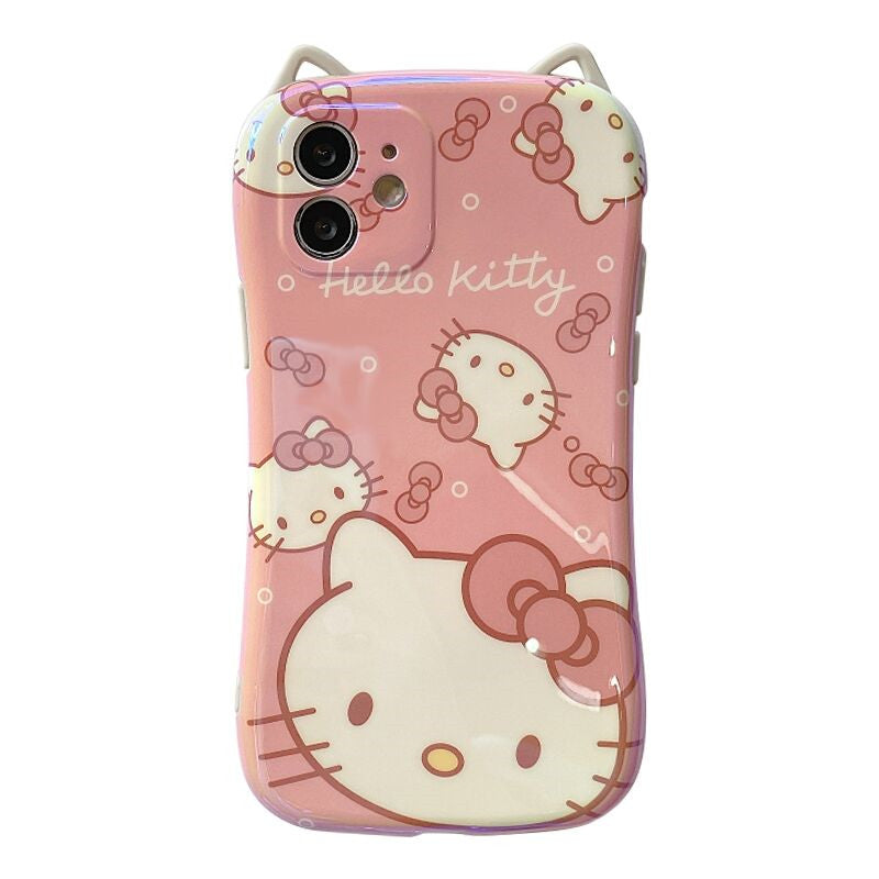Cute cartoon KT cat apple phone case   HA1211