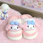 Fur shoes cartoon slippers   HA1163