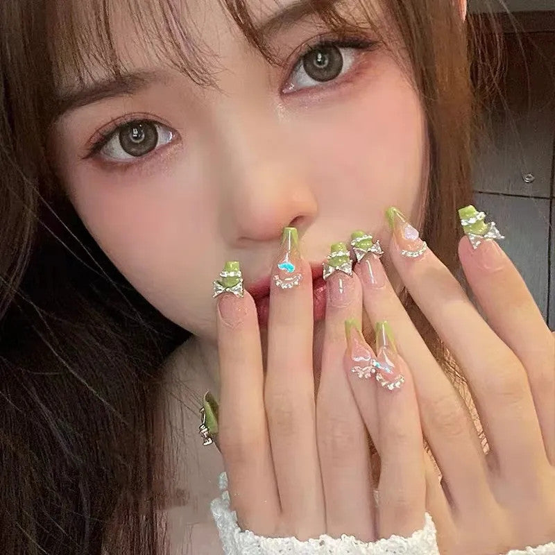 Cute handmade manicure  HA1177