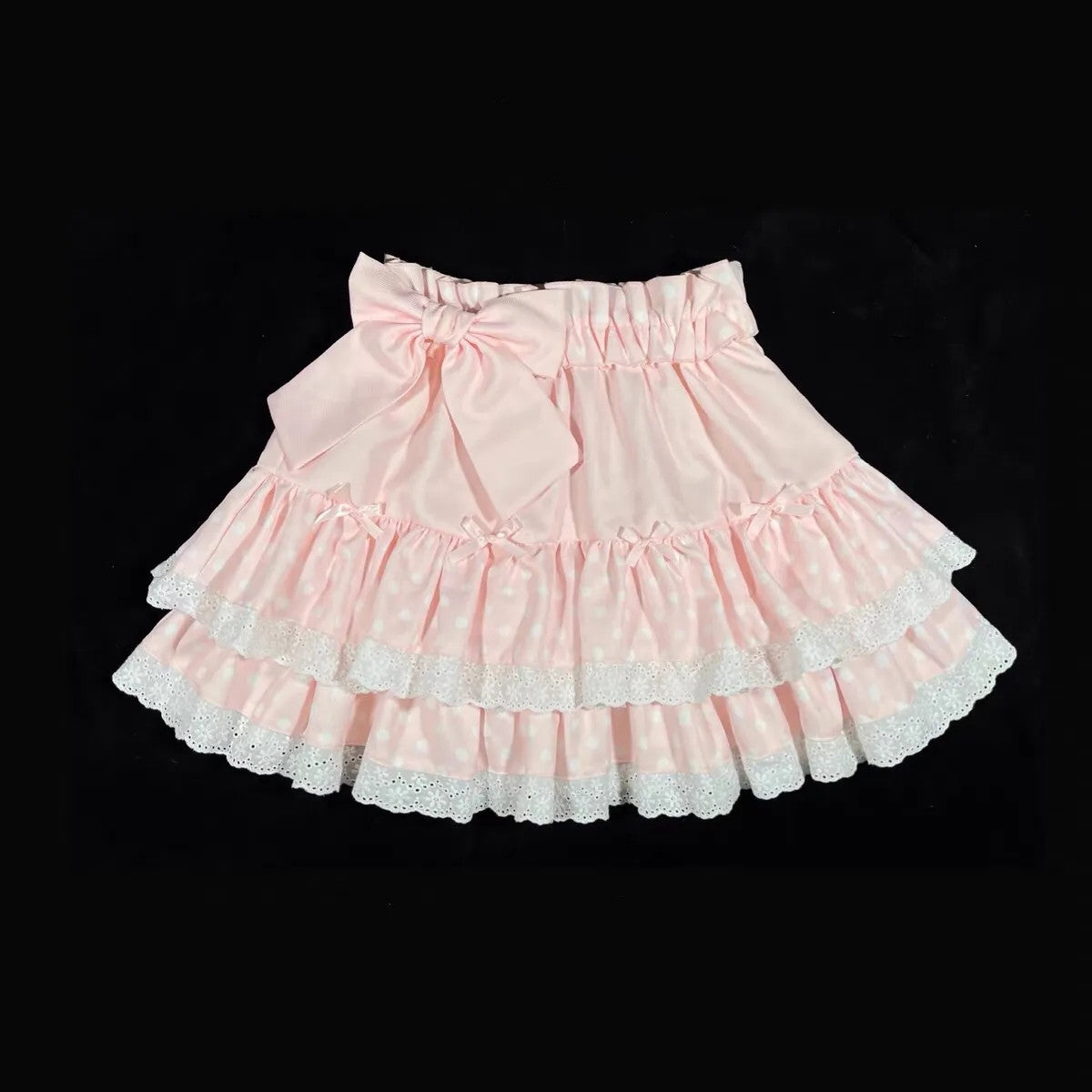 Cute lace cake A-line skirt   HA1155