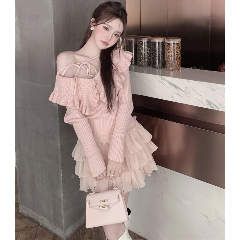 Sweet Knit Long Sleeve Top   HA1479
