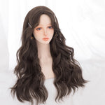 Natural long curly hair with big waves  HA0074