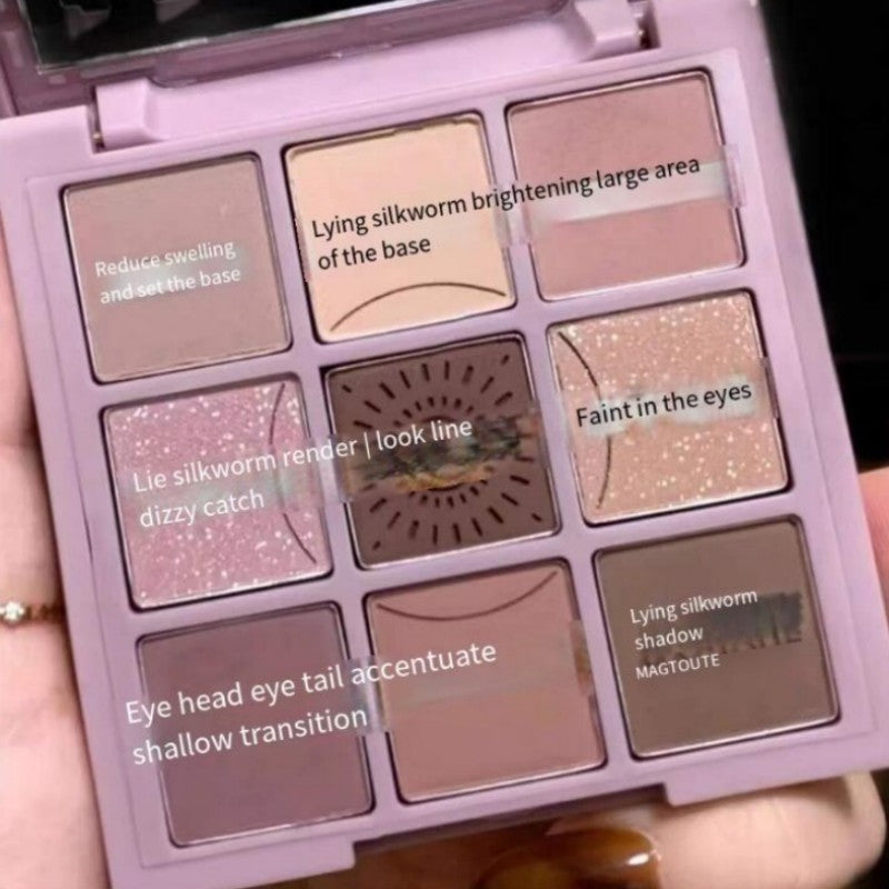 Sweet nine-color eyeshadow palette  HA1375