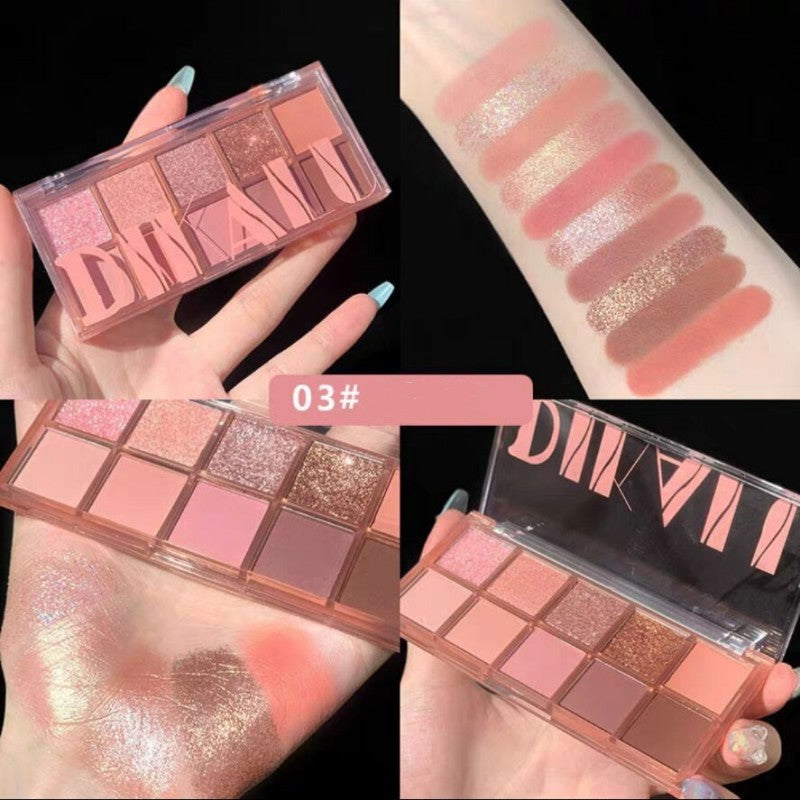 Grapefruit Honey Ten Color Eyeshadow Palette   HA1281